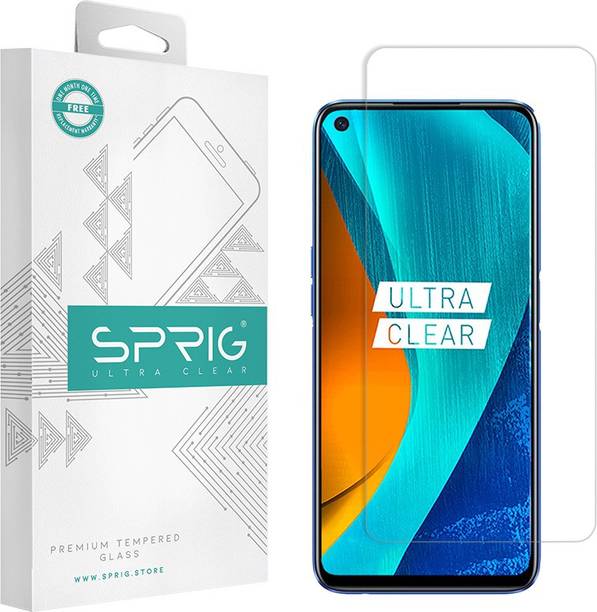 Sprig Tempered Glass Guard for Redmi Note 9, Note 9