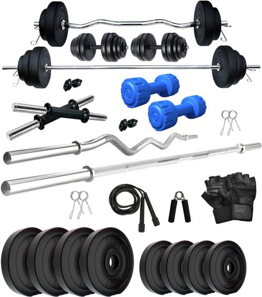 KRX 20 kg PVC 20 KG COMBO 42 WB Home Gym Combo