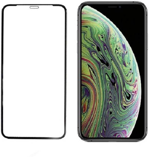 HOBBYTRONICS Edge To Edge Tempered Glass for Apple iPhone XS