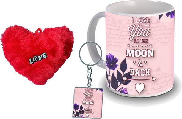 AMKK Mug, Keychain, Cushion Gift Set