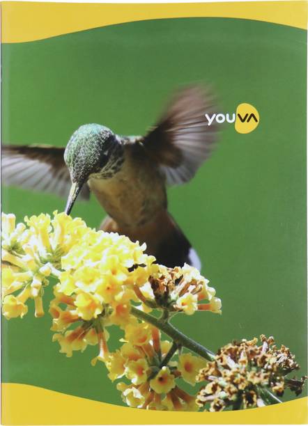 NAVNEET Youva Soft Bound Long Book 21x29.7 cm A4 Notebook Single Line 140 Pages
