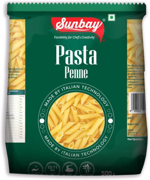 Sunbay Penne Pasta 500g Pack Of 1 Penne Pasta