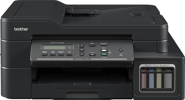 brother DCP-T710W IND Multi-function WiFi Color Ink Tank Printer (Color Page Cost: 26 Paise | Black Page Cost: 10 Paise | Borderless Printing)