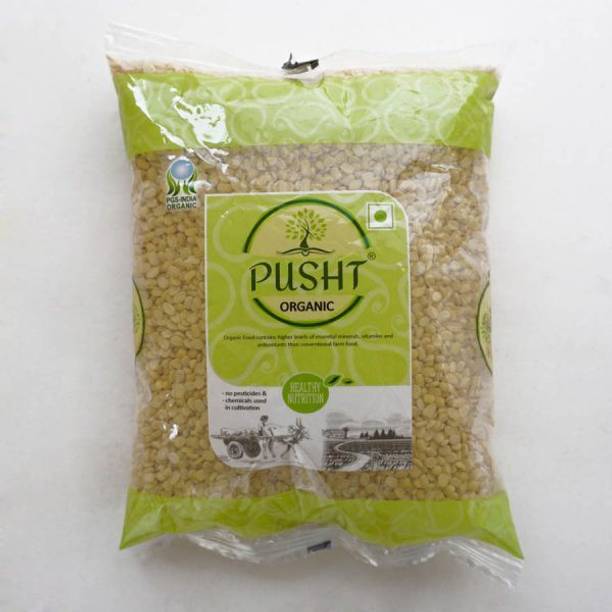 Pusht Organic Yellow Moong Dal (Split)