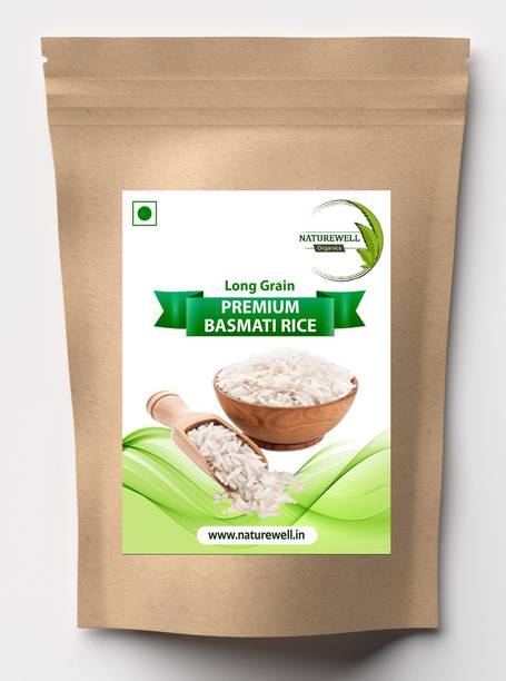 Naturewell Super Premium Quality Yellow Basmati Rice (Medium Grain, Unpolished)