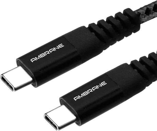 Ambrane USB Type C Cable 3 A 1.5 m RCTT-15 Type C to