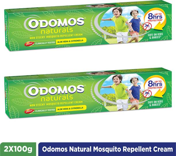 Odomos Naturals Non Sticky Mosquito Repellant Cream
