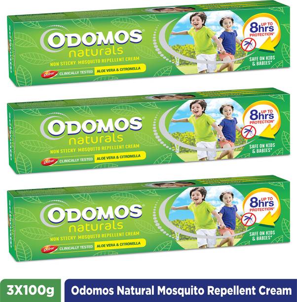 Odomos Naturals Non Sticky Mosquito Repellant Cream