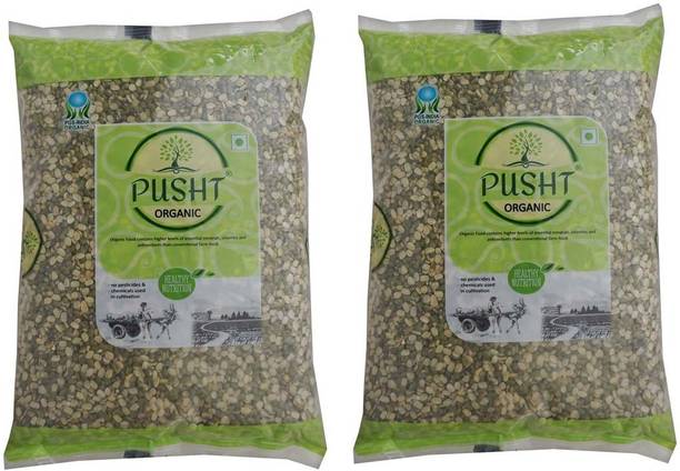 Pusht Organic Moong Dal (Split)