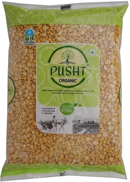 Pusht Organic Toor/Arhar Dal (Split)