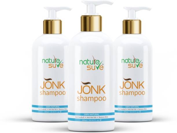 Nature Sure Jonk Shampoo Hair Cleanser for Men & Women – 3 Packs (300ml Each)