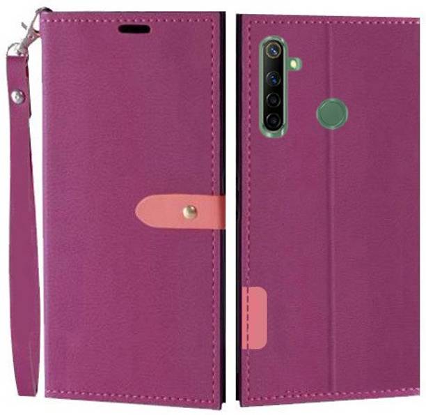 Krofty Flip Cover for Realme Narzo 10