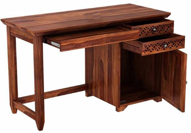DOKRI Sheesham Wood Solid Wood Study Table