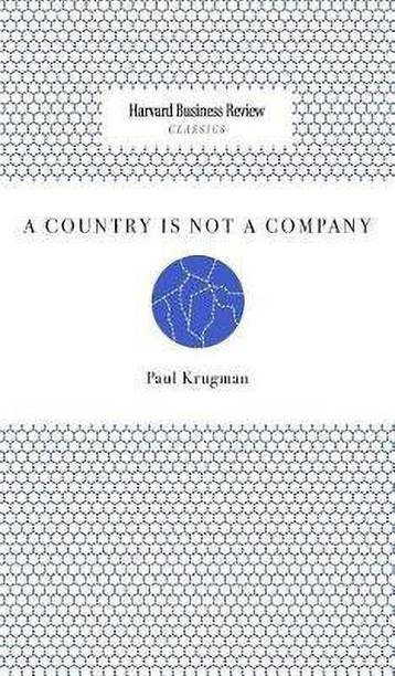 A Country Is Not a Company
