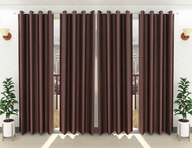 Loof Klapper 274 cm (9 ft) पर्दा (4  का पैक)