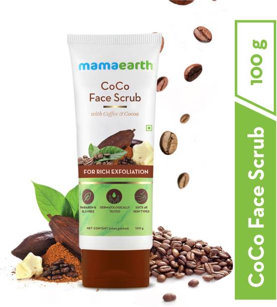 MamaEarth "CoCo Face Scrub with Coffee & Cocoa for Rich Exfoliation - 100g " Scrub