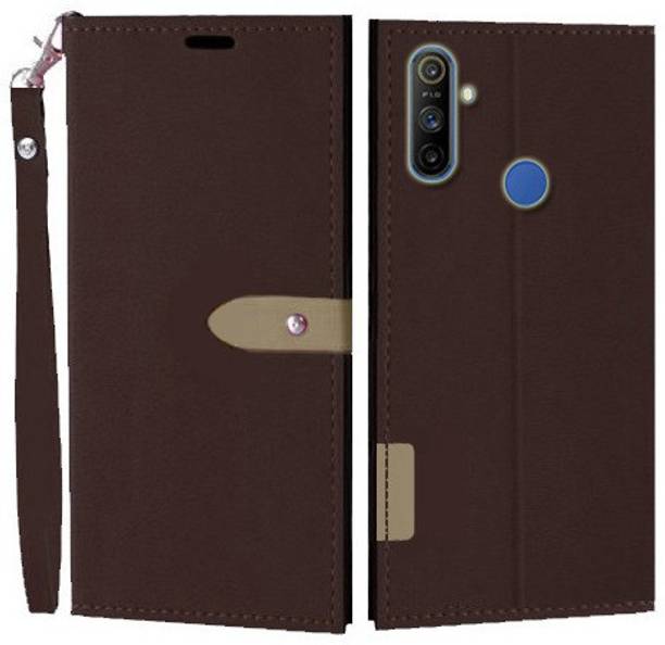 Krofty Flip Cover for Realme Narzo 10A, Realme Narzo 20A