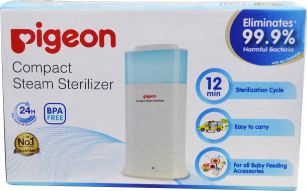 Pigeon STEAM STERILIZER & COMPACT TYPE 2 ROUND PIN(AD) - 2 Slots