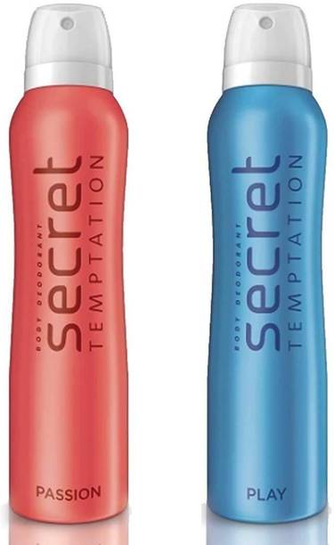 Secret Temptation Passion and Play Deodorant Spray  -  For Women