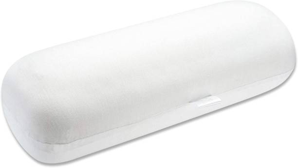 The White Willow Large Size Medium Firm Memory Foam Solid Bolster Pack of 1