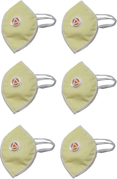 Shop & Shoppee Anti Virus Anti-Pollution Breathable Respiratory High Quality Face Mask (6mask) SnSMC06 Reusable, Washable