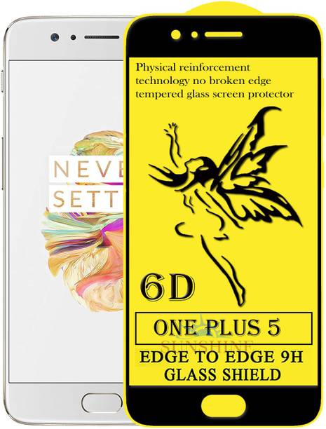 SUNSHINE Edge To Edge Tempered Glass for OnePlus 5