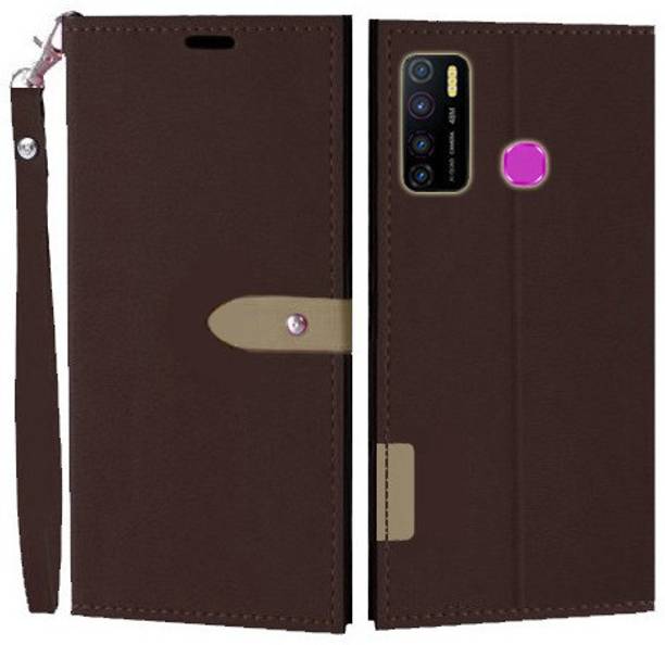 Krofty Flip Cover for Infinix Hot 9 Pro