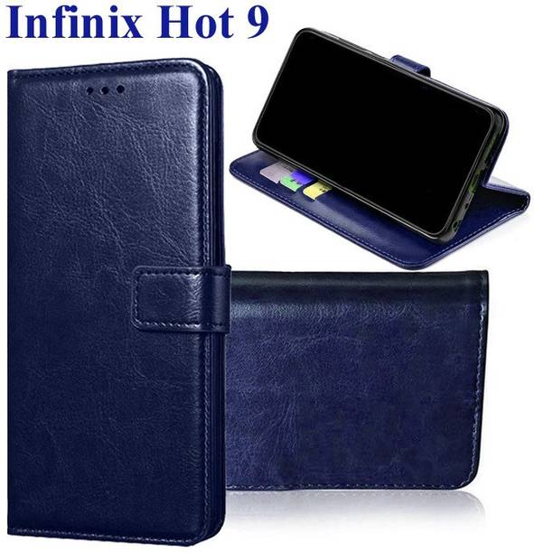 Openbuy Flip Cover for Infinix Hot 9, Infinix Hot 9 Pro