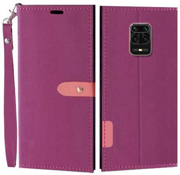 Krofty Flip Cover for POCO M2 Pro, Redmi Note 9 Pro, Redmi Note 9 Pro Max, Redmi Note 10 Lite