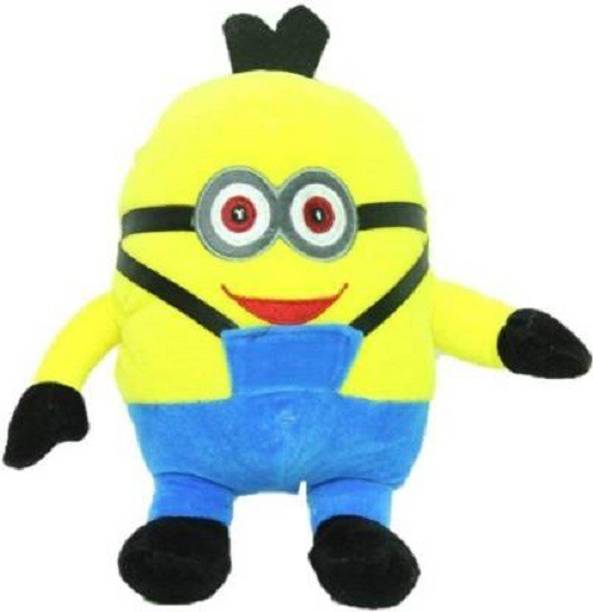 Saubhagye Cute Minion Soft Plush Animal Dolls for Kids play and Gift - 20 cm (Multicolor)  - 20 cm