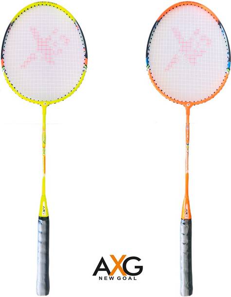 AXG NEW GOAL AX-8 Stylish swing Multicolor Strung Badminton Racquet