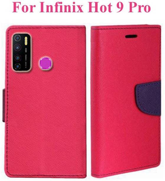 Mehsoos Flip Cover for Infinix Hot 9 Pro