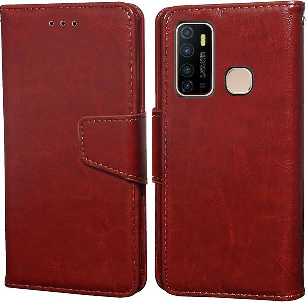 Unistuff Flip Cover for Infinix Hot 9, Infinix Hot 9 Pro