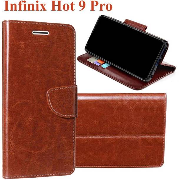 Openbuy Flip Cover for Infinix Hot 9 Pro