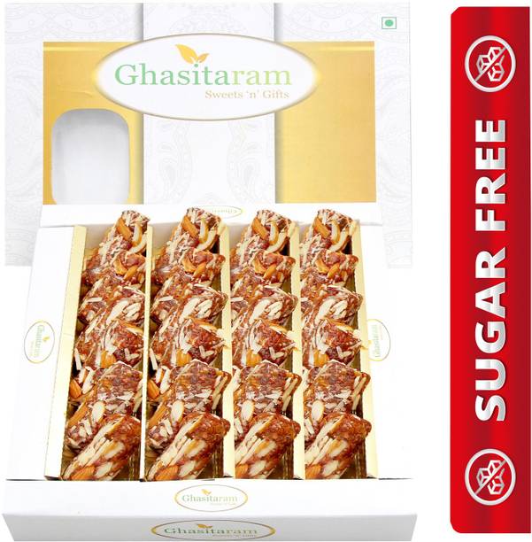 Ghasitaram Gifts Sugar Free Anjeer Dryfruit Roll Box