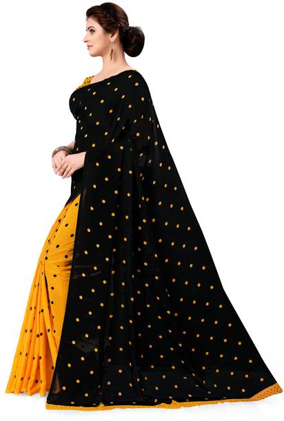 Anand Sarees Polka Print Daily Wear Georgette Saree - Image 3