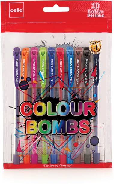 cello Colour Bombs Gel Pen