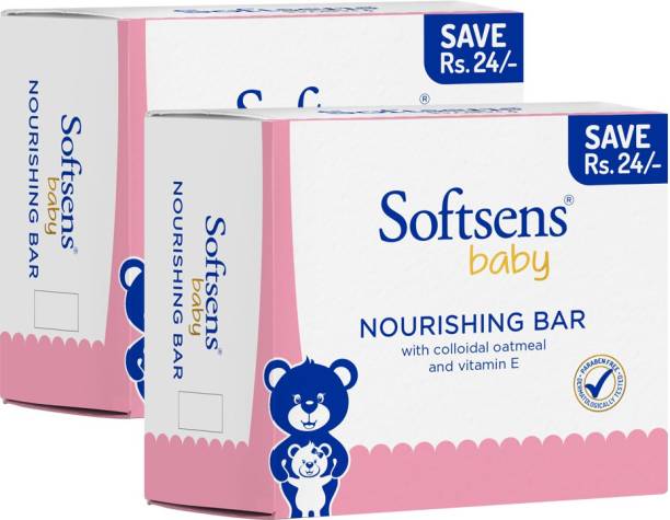 Softsens Baby Nourishing Bar 100x3 (Pack of 2)