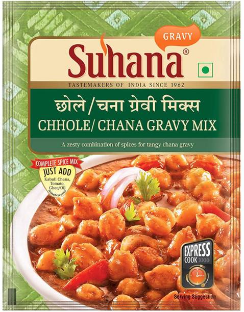 SUHANA CHHOLE/CHANA GRAVY MIX 50G POUCH(PACK OF 6)