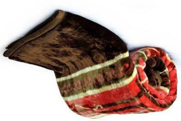 Swikon star Printed Double Mink Blanket for  Mild Winter