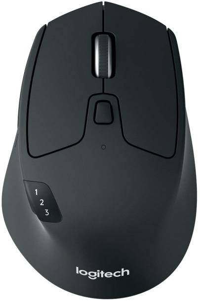 Logitech M720 / Multi-Device, 1000 Dpi, 8-Buttons Wireless Optical Mouse  with Bluetooth