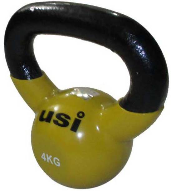 usi Kettlebell , Weight , Fixed Weight , DIPPED KETTLEBELL DKB_4 Yellow Kettlebell