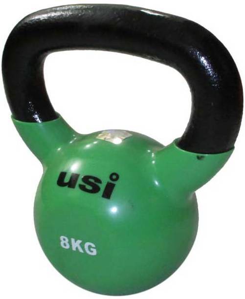 usi Kettlebell , Kettlebell Free Weights , DIPPED KETTLEBELL DKB_8 Green Kettlebell