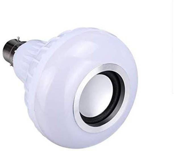 DWIJA ENTERPRISE LED Bluetooth Smart Music Light Bulb Colored led Light Bulb with Bluetooth Speaker RGB Changing Color Music Lamp Built-in Audio Speaker with Remote Control for Home, Bedroom, Party Decoration Smart Bulb