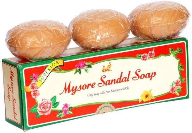 MYSORE SANDAL only soap with pure sandalwood oil