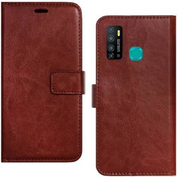 Realgo Flip Cover for Infinix Hot 9, Infinix Hot 9 Pro