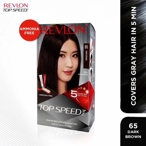 Revlon Top Speed Color NO 65 Dark Brown , DARK BROWN