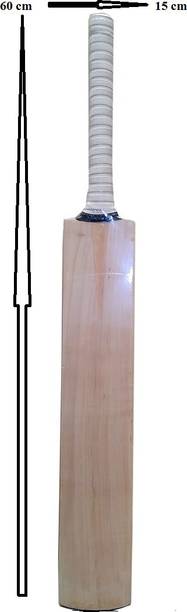 Traders Plain Poplar Willow Cricket Bat, Size:full Poplar Willow Cricket  Bat For 15+ Yrs