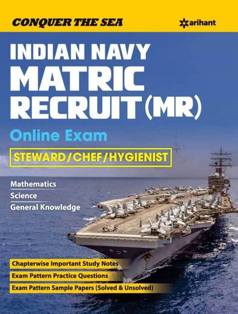 Indian Navy Matric Recruit (Mr) Online Exam Steward/Chef/Hygienist