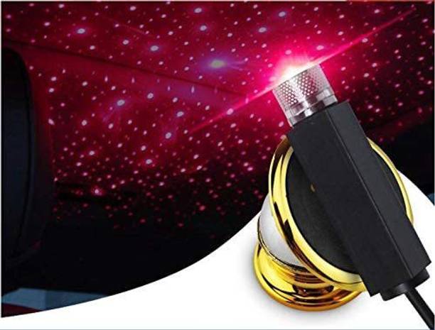 carempire Car USB Star Ceiling Light Sky Projection Lamp Romantic Atmosphere Night Lights Auto Roof Star Lights for Car Ceiling Home Party Car Fancy Lights